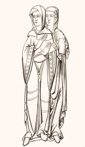 Costumes of Ladies of the Frankish Court from 